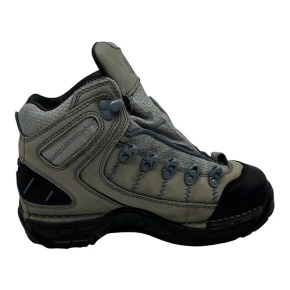 Danner Women's  US Sz. 7.0 453 GTX Blue/Grey Lace Up Hiking Boots Preowned 45385